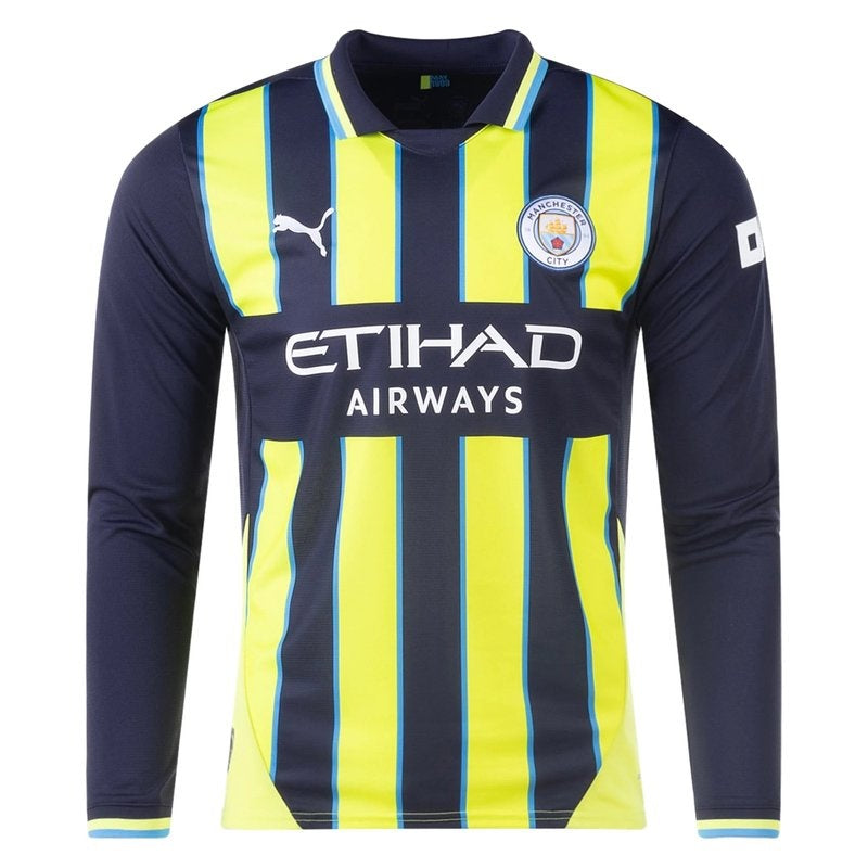 Camiseta Manchester City 24/25 II de Visitante - Manga Larga