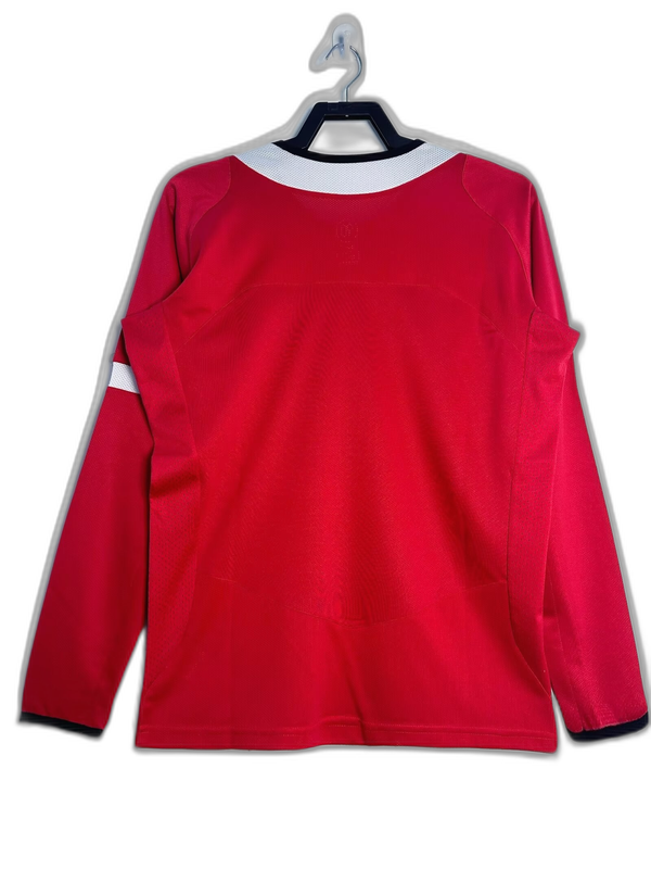 Camiseta Manchester United 05/06 I de Local - Manga Larga Versión Retro