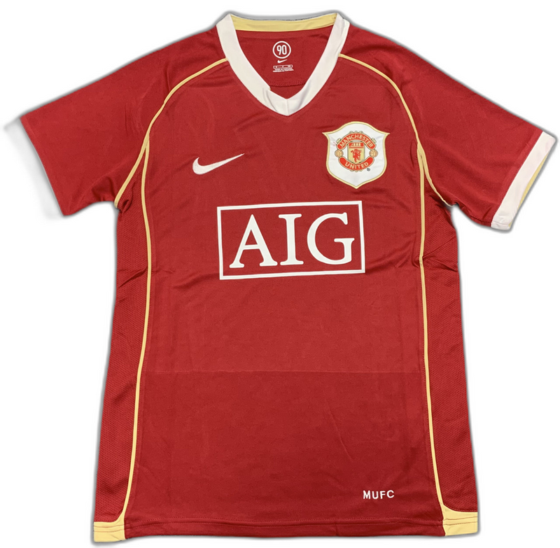 Camiseta Manchester United 06/07 I de Local - Versión Retro