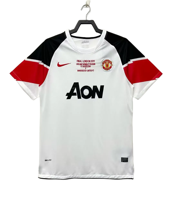 Camiseta Manchester United 11/12 II de Visitante - Versión Retro