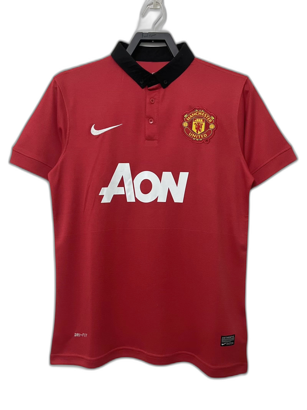 Camiseta Manchester United 13/14 I de Local - Versión Retro