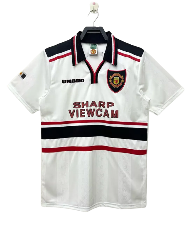 Camiseta Manchester United 1998 II de Visitante - Versión Retro