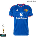 Camiseta Manchester United 2ª Equipación 2026/27 Azul – frontal