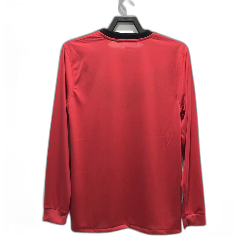 Camiseta Manchester United 2010 I de Local - Manga Larga Versión Retro