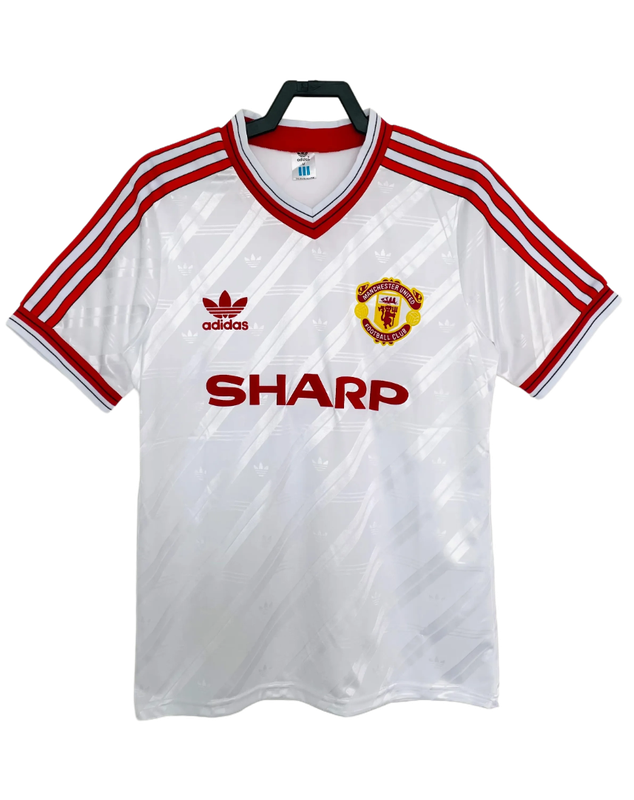 Camiseta Manchester United 86/88 II de Visitante - Versión Retro