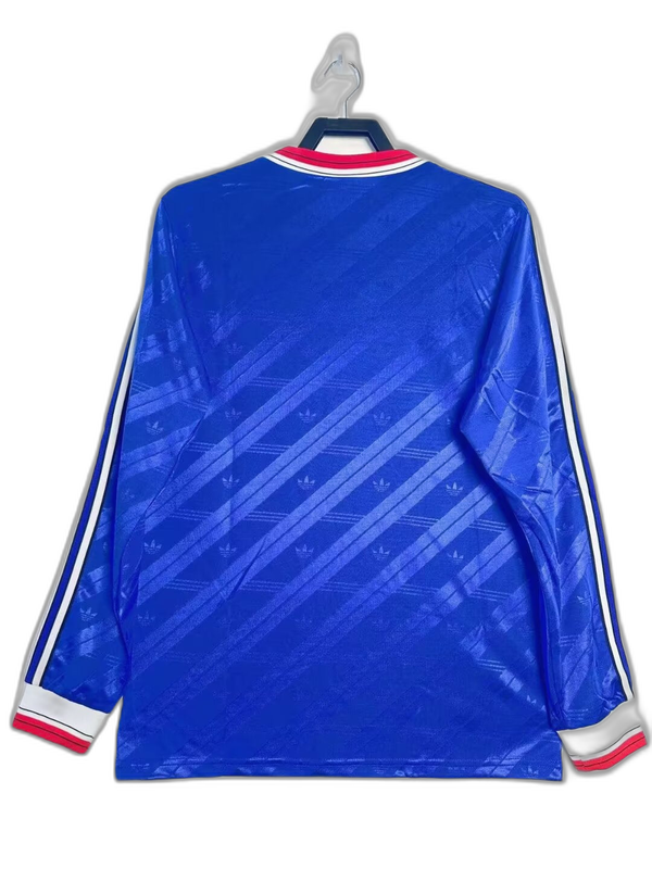 Camiseta Manchester United 86/88 III Tercera - Manga Larga Versión Retro