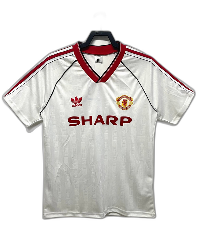 Camiseta Manchester United 88/90 II de Visitante - Versión Retro