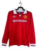 Camiseta Manchester United 92/94 I de Local - Manga Larga Versión Retro