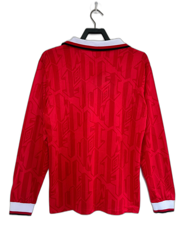 Camiseta Manchester United 92/94 I de Local - Manga Larga Versión Retro
