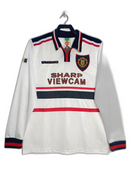 Camiseta Manchester United 98/99 II de Visitante - Manga Larga Versión Retro