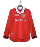 Camiseta Manchester United 99/00 I de Local - Manga Larga Versión Retro