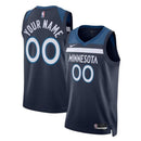 Camiseta NBA - Minnesota Timberwolves - 2023 Azul Marino - Edición Ícono