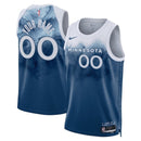 Camiseta NBA - Minnesota Timberwolves - 23/24 - Azul - Edición Ciudad