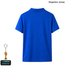 Polo Deportivo La Coruña 2026/27 Azul espalda