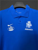 Polo Deportivo La Coruña 2026/27 Azul foto real