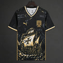 Camiseta Portugal Edición Especial – Negra y Dorada Carabela
