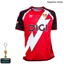 Camiseta Rayo Vallecano 2ª Equipación 2026/27 roja - frontal