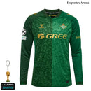 Camiseta Real Betis 2ª Equipación 2026/27 Manga Larga Verde - frontal