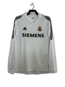 Camiseta Real Madrid 05/06 I de Local - Manga Larga Versión Retro