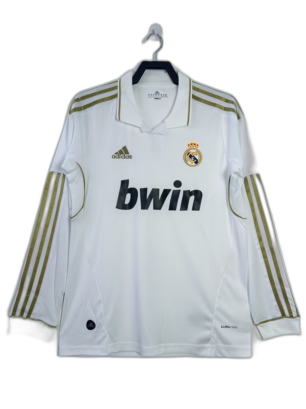 Camiseta Real Madrid 11/12 I de Local - Manga Larga Versión Retro