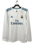 Camiseta Real Madrid 17/18 I de Local - Manga Larga Versión Retro