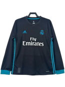 Camiseta Real Madrid 17/18 II de Visitante - Manga Larga Versión Retro