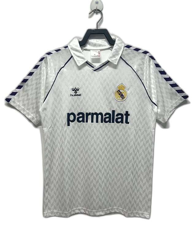 Camiseta Real Madrid 86/87 I de Local - Versión Retro