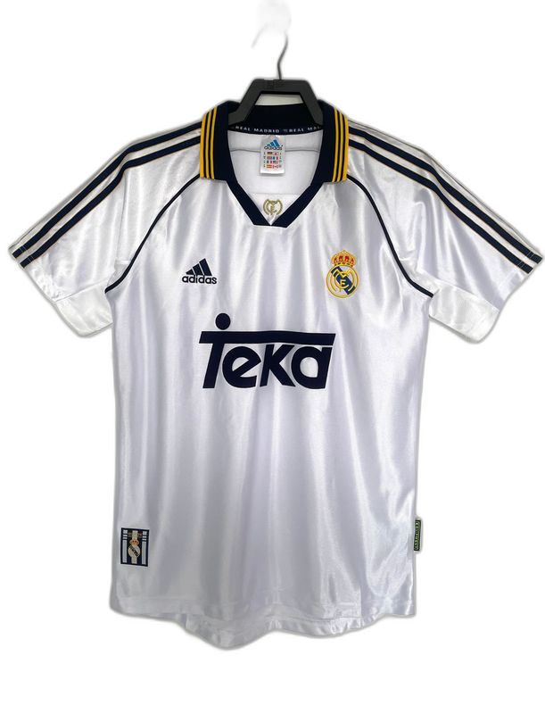 Camiseta Real Madrid 98/00 I de Local - Versión Retro