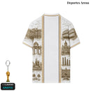 Camiseta Real Madrid Edición Especial 2026/27 Blanca y Dorada - Espalda