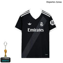 Camiseta Real Madrid Edición Especial adidas Originals – Negra con Franja