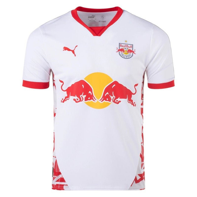 Camiseta Rojo Bull Salzburg 24/25 I de Local - Versión Aficionado
