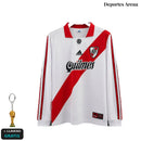 Camiseta River Plate 99/00 I de Local - Manga Larga Versión Retro