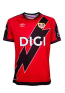 Camiseta Rayo Vallecano 2025/26 - Segunda Equipación Roja "La Franja"