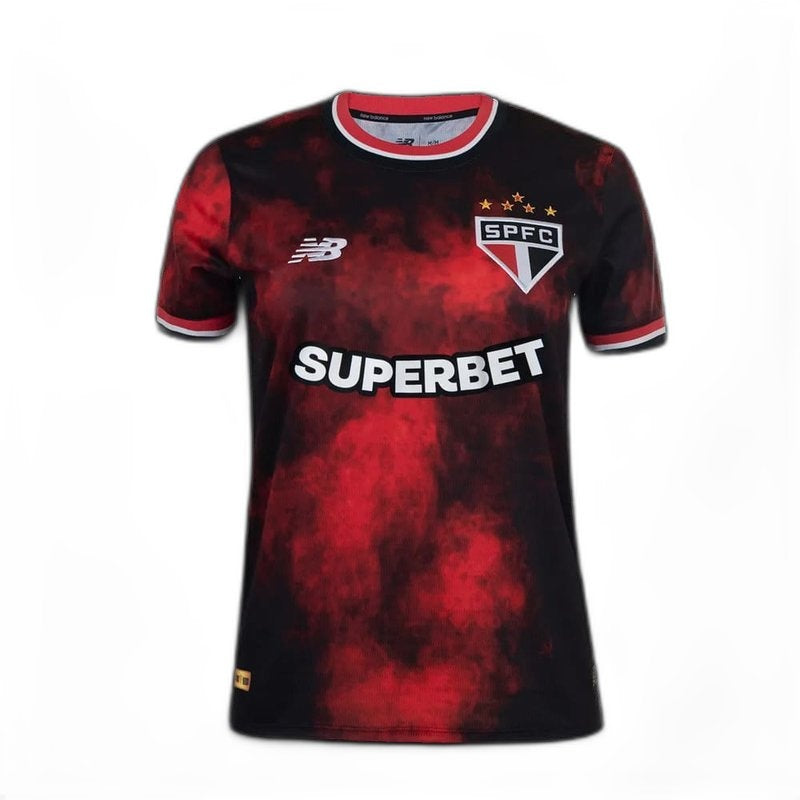 Camiseta São Paulo 24/25 Conmemorativa - Negra - Mujer