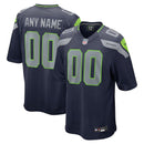 Camiseta NFL Seattle Seahawks - Versión de Juego - Azul Marino