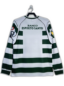 Camiseta Sporting Lisboa 01/03 I de Local - Manga Larga Versión Retro