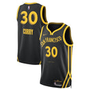 Camiseta NBA Stephen Curry - Golden State Warriors - 23/24 - Negro - Edición Ciudad