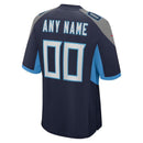 Camiseta NFL Tennessee Titans - Edición Personalizada - Azul Marino