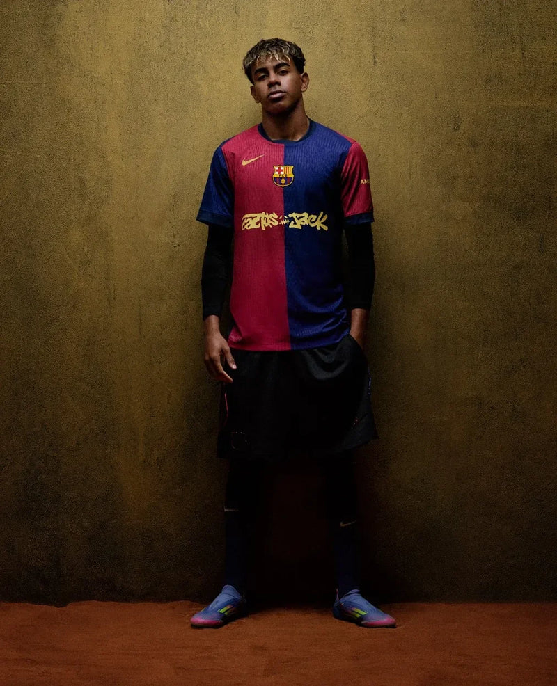 Camiseta Barcelona FC 25/26 - Travis Scott - Versión Aficionado