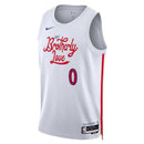 Camiseta NBA Tyrese Maxey - Philadelphia 76ers - 2023 - Edición Ciudad - Blanco