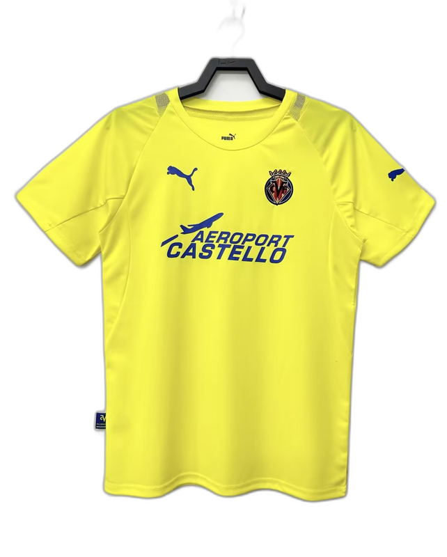 Camiseta Villarreal 05/06 I de Local - Versión Retro