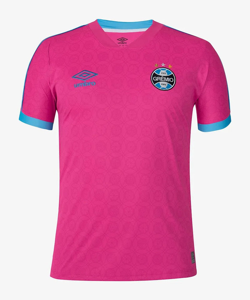 Camiseta Grêmio 23/24 Edición Octubre Rosa - Versión Aficionado